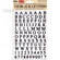 Pioneer Photo Albums Self-Adhesive 3-D Black Letters #3DL-B