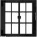 Chimera Window Pattern for 24x24" Frame
