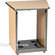 Raxxess ASW 20-29/12RMS Right Angled Side Wing, 12U, Steel Base (Maple)