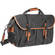 Billingham Bolsa 555 de Ombro - Preto com Acabamento em Marrom-Claro
