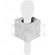 GB Mic Flag Square Microphone Flag - 2.25" - White