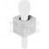 GB Mic Flag Square Microphone Flag - 2.5" - White