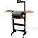 Luxor AOHT1826 Adjustable Height Overhead Projector Table