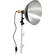 Impact Floodlight Reflector with Socket, Cord -12"