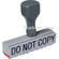 Rexton Rubber Stamp - "Do Not Copy"