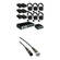 Porta-Com COM60FCC 6 Headset Intercom System with Cables