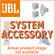JBL MTC-25SSGBK - Control 25 Stainless Steel Replacement Grille - Black