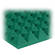 Auralex 2" Studiofoam Pyramid-24 (Forest Green) - 12 Pieces
