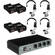 Porta-Com COM40FCS 4 Singlesided Headset Intercom System