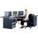 Winsted Multimedia Desk with Corner Design