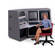 Winsted 3-Bay Corner Console w/TruForm J8130 (Gray)