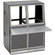 Winsted 2-Bay Base and 21.0" (53.34 cm) (12U) Slope Console, Model J8213