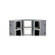 Winsted 3-Bay Cnr Cnsl with 19-1/4" Slope (Top Module Only) J8262 (Gray)