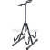 QuikLok 19.7-32"H Adjustable-Height Universal Double Guitar Stand