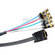 Monster Cable HDTV DB-15 (VGA) to 5 Male BNC Cables, #126657 - 26'