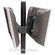 Chief FDP-4100B Dual Small Flat Panel Display Pole Mount (Black)