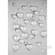 Studio Dynamics 5x6' Canvas Scenic Background LSM - Gray Hearts