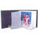 Lineco 11.5 x 10" Digital Post Bound Album - Matte Black Leather