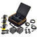 Dyna-Lite M123W-PS Two Pack, Three Head Flash System with Case (120VAC)