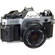 Canon AE-1 Program 35mm SLR Manual Focus Camera (Chrome) with 50mm f/1.8 FD Lens
