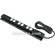 Raxxess LPPS03152 Low Profile Power Strip 15A 2-Circuit  3 Duplex Receptacles