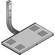 Advance WMLS-12  Locking Wall Mount Shelf - For Up to 13"  (33cm) Diagonal TVs (Black)