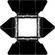Lowel Complete Four Leaf Barndoor Set for DP Light