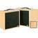 Da-Lite Speakers (Pair) for Concord Lectern (Honey Maple Veneer)