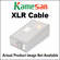Kamesan KAKS7XLR3XLR - 7-pin XLR to 3-pin XLR Cable