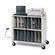 Bretford FULLY ASSEMBLED Notebook Storage Cart w/ 2 Interior Shelves