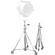 Matthews Crank-O-Vator Wheeled Steel Stand - 11.5'