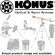 Konus 4x Objective Lens for Konus Dissecting Microscopes