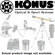 Konus 3x Objective Lens for Konus Dissecting Microscopes
