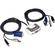 Iogear 2-Port Compact USB KVM Switch with 6' Cable