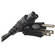 Plus Power Cable - for U3, U4, U5, and V Series Projectors
