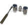 LaScala Optics 3x25 Opera Glass with Handle - Titanium & Silver