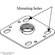 Chief Ceiling Plate UMA-1025SS
