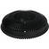 Kalt Round Slide Tray - 80 Capacity - Black