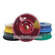 Kalt Round Slide Tray - 80 Capacity - Yellow