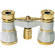 LaScala Optics 3x25 Opera Glass - White & Gold