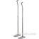 Sanus HF1B - Adjustable Satellite Speaker Stand - Pair - Silver