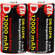 CTA Digital D NiMH (12000mAh) Rechargeable Batteries (2-Pack)