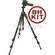 Bogen / Manfrotto 190MF3 Magfiber Carbon Fiber Tripod with 322RC2 Grip Action Ballhead