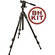 Bogen / Manfrotto 190MF3 MagFiber Tripod Legs with 700RC2 Fluid Head