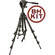 Bogen / Manfrotto 190MF4 MagFiber Tripod Legs with 701RC2 Fluid Head