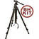Bogen / Manfrotto 055MF3 MagFiber Tripod Legs with 700RC2 Fluid Head