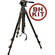 Bogen / Manfrotto 055MF3 MagFiber Tripod Legs with 701RC2 Fluid Head