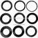 Reflecmedia Lite-Ring Adapter - Set of 9 - Medium