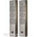 Fender Passport PDP-125 Display Floor Standing Speakers - Silver