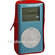 GGI TZIPMR Transparent iPod Case (Red Trim)